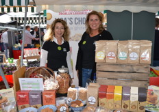 Edith Goossens en Quirine Boellaard vertelden dat een groot deel van het assortiment van Lisa's Choise vanaf week 47 in de schappen bij Ekoplaza ligt.